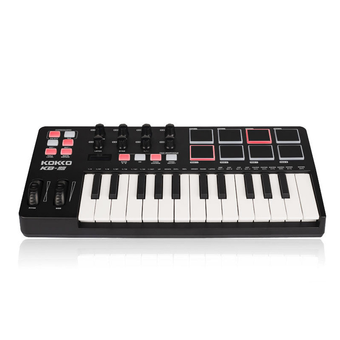 Midi Controller Pad - 25-Key MIDI Controller Keyboard, Portable Music