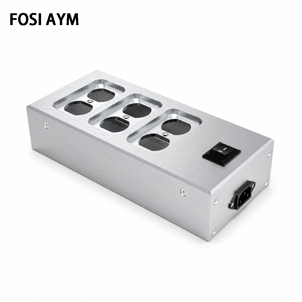 Headphone Amplifier Dac - 120x63x265mm FOSI AYM 6-Outlet HiFi Power