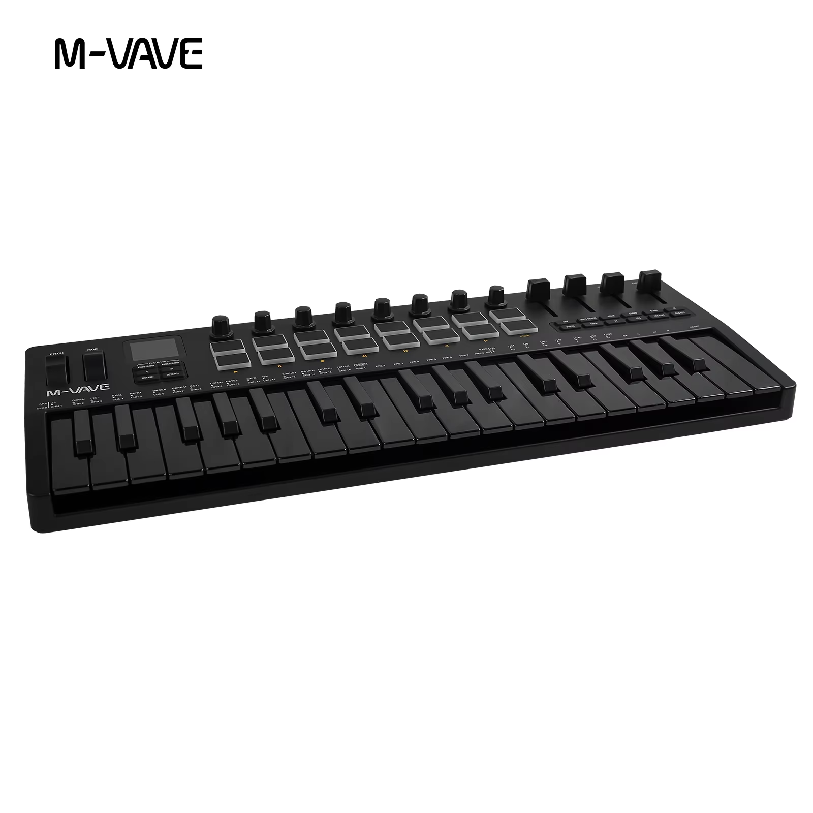 M-VAVE SMK-37 PRO 37-Key USB M - đánh giá và giá Midi Controller Pad