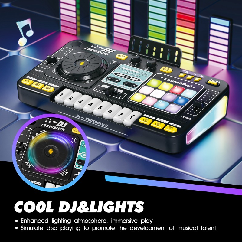 Multifunctional DJ Mixer Child - đánh giá và giá Audio Music Dj