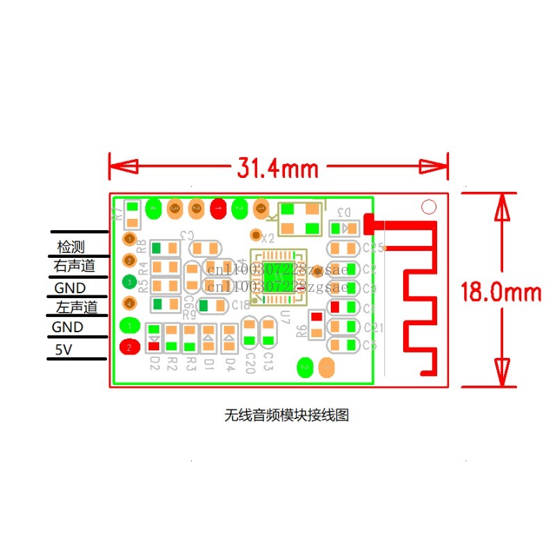 2.4G wireless audio transmissi - đánh giá và giá Audio Music Image