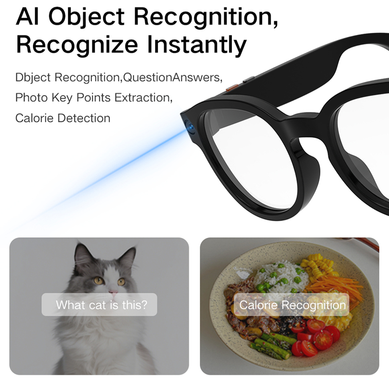 Lenovo G6 Smart Glasses 8MP Ca - đánh giá và giá Audio Music Image