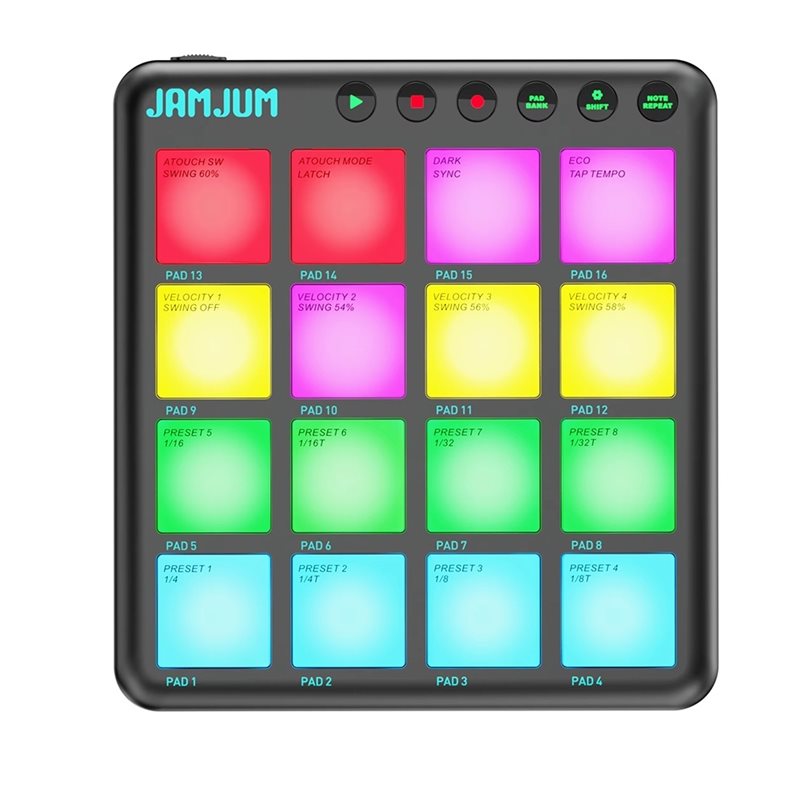 【TRAVEL ESSENTIAL】JAMJUM MIDI  - đánh giá và giá Midi Controller Pad