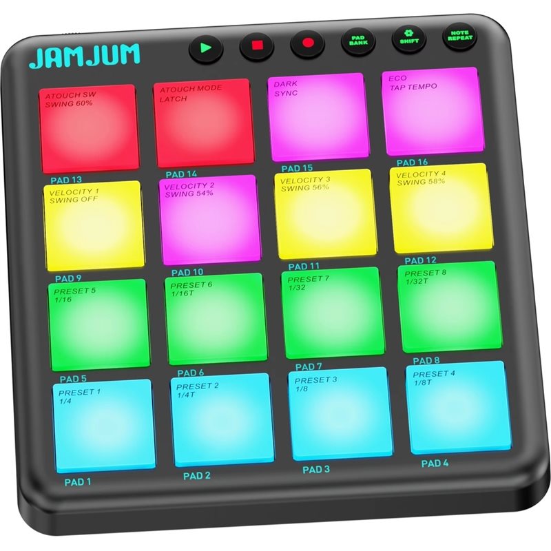 【TRAVEL ESSENTIAL】JAMJUM MIDI  - đánh giá và giá Midi Controller Pad
