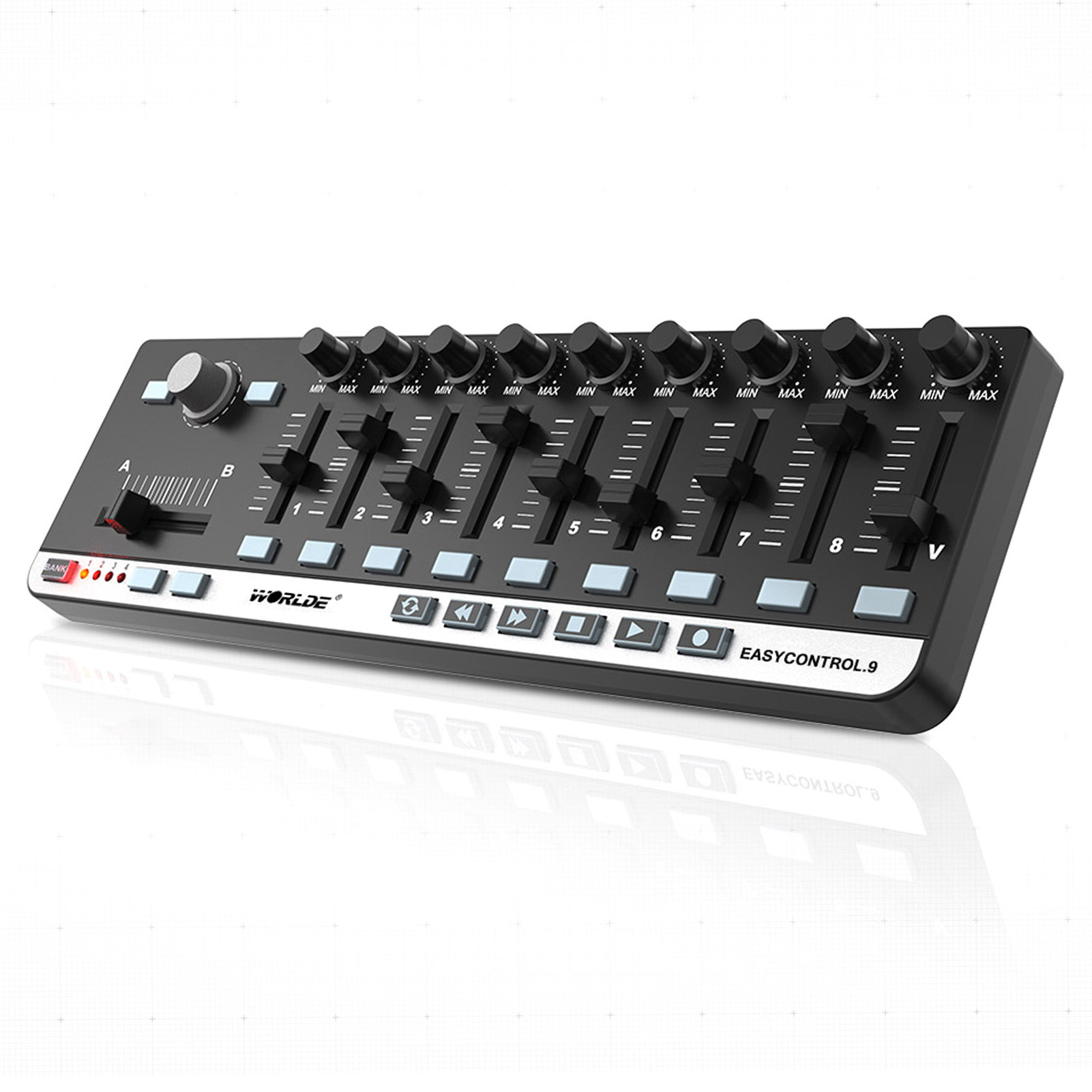 Worlde MIDI Controller EasyCon - đánh giá và giá Midi Controller Pad